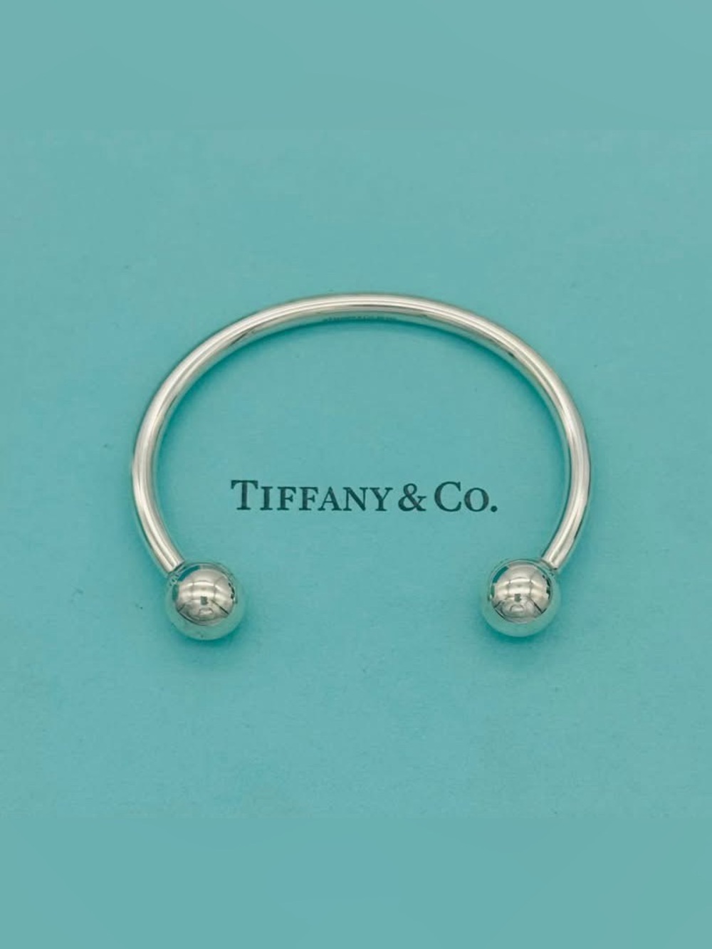 Authentic Tiffany & Co. Hardwear Ball Cuff Bracelet 6.25” EUC
